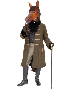 заказать аниматора в карнавальном костюме конь в пальто